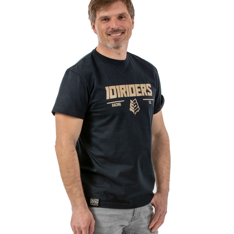 Tricou 101 Riders Force Heavy Navy albastru închis lichidare