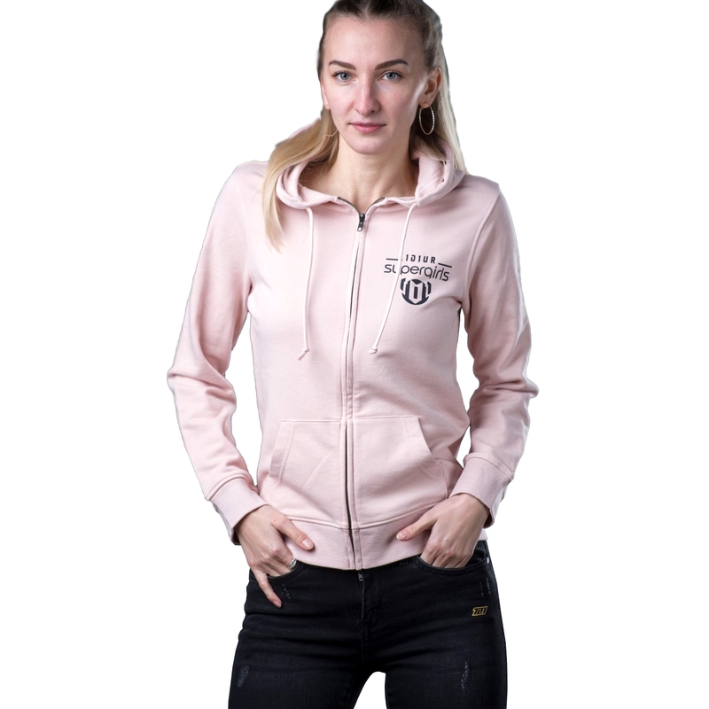 101 Riders My Zip Hood roz pentru femei 101 Riders My Zip Hood Pink výprodej lichidare