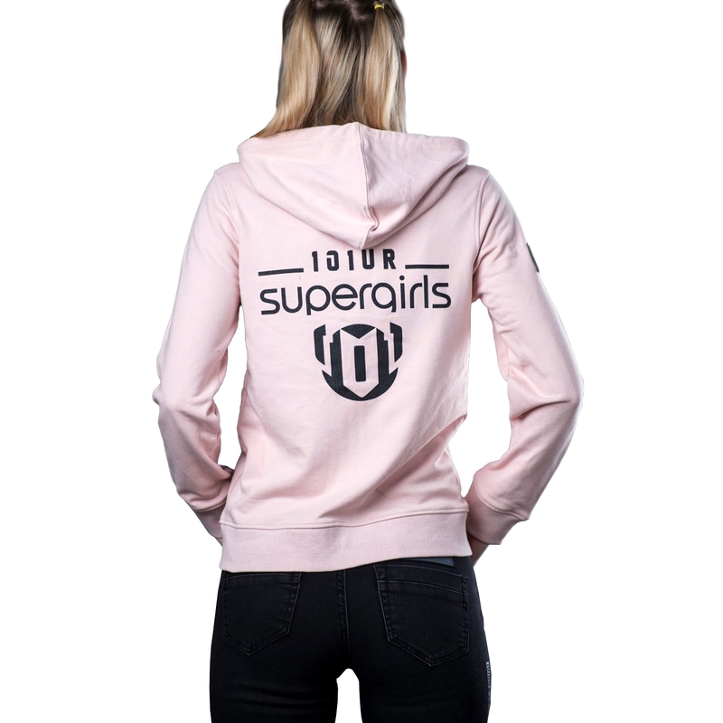 101 Riders My Zip Hood roz pentru femei 101 Riders My Zip Hood Pink výprodej lichidare