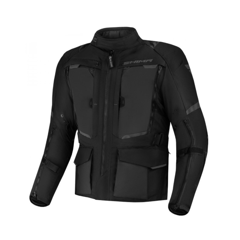 Jachetă pentru motociclete Shima Hero 2.0 negru