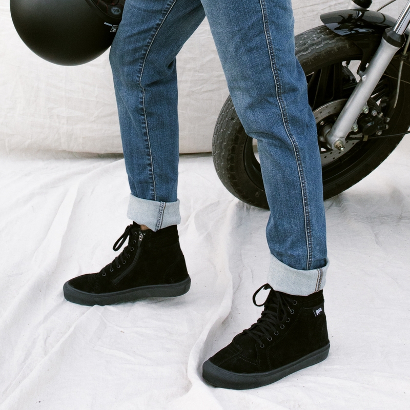 Cizme de motocicletă BROGER California negru-negru lichidare