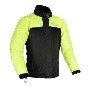 Jachetă de ploaie Oxford Rain Seal 22 negru-galben-fluo
