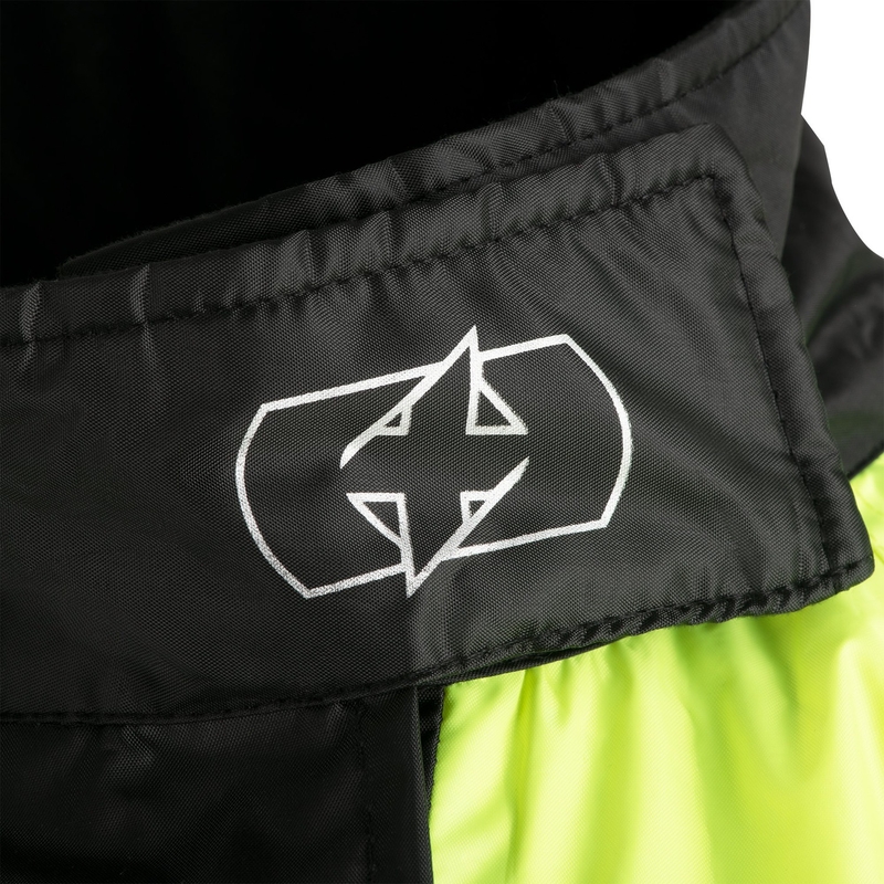 Jachetă de ploaie Oxford Rain Seal 22 negru-galben-fluo