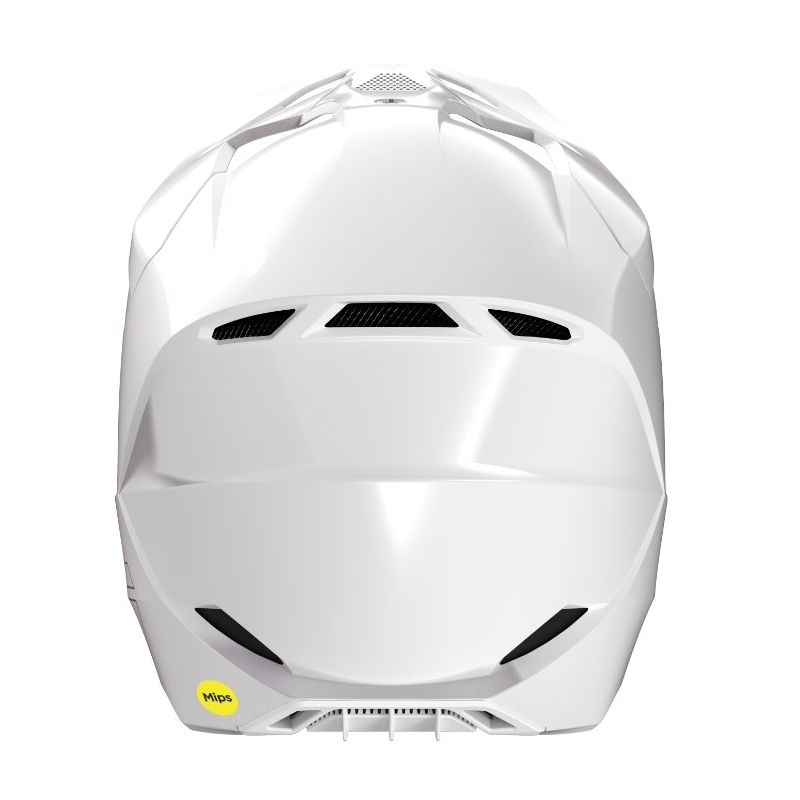 Motocross Casca Shot Race Race Solid White lichidare