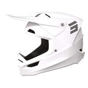 Motocross Casca Shot Furious Solid White