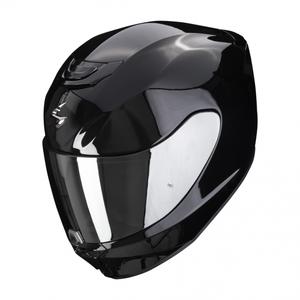 Cască integrală de motocicletă Scorpion EXO-391 Negru solid lucios