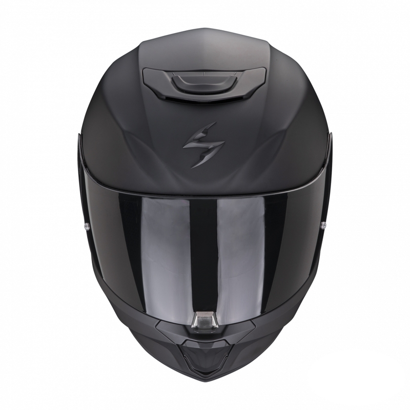 Cască integrală pentru motocicletă Scorpion EXO-391 Solid, neagră mată