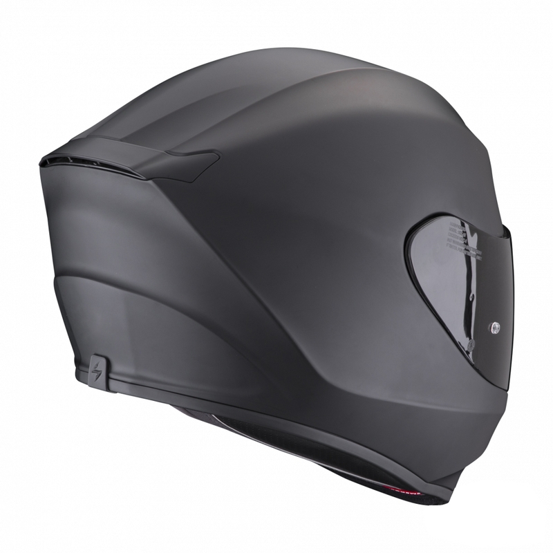Cască integrală pentru motocicletă Scorpion EXO-391 Solid, neagră mată