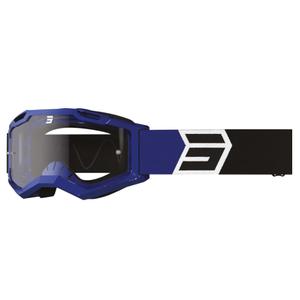 Ochelari de motocros Shot Assault 2.0 Solar negru-albastru