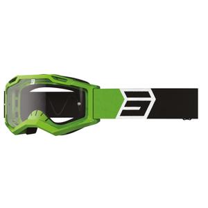 Ochelari de motocros Shot Assault 2.0 Solar negru-verde