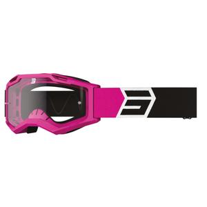 Ochelari de motocros Shot Assault 2.0 Solar negru și roz