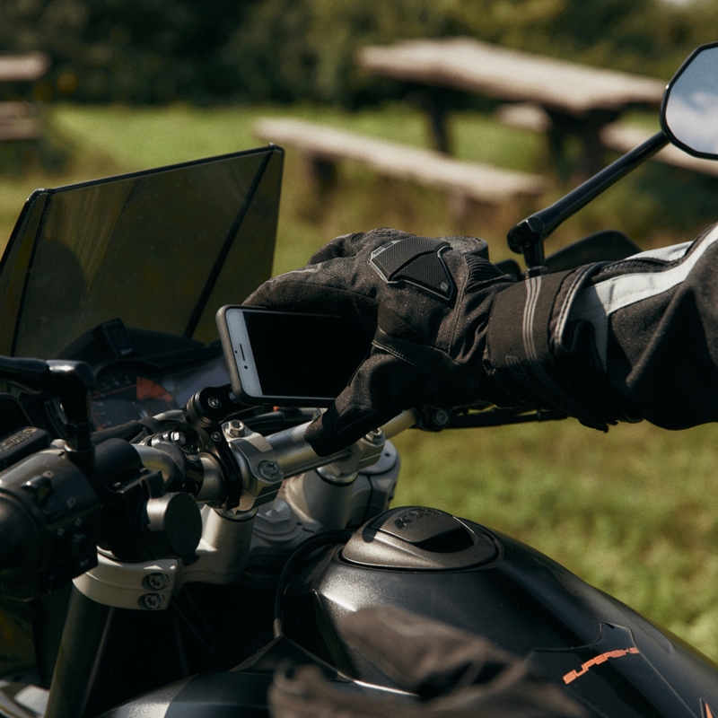 Mănuși pentru motociclete Ozone Touring WP negru
