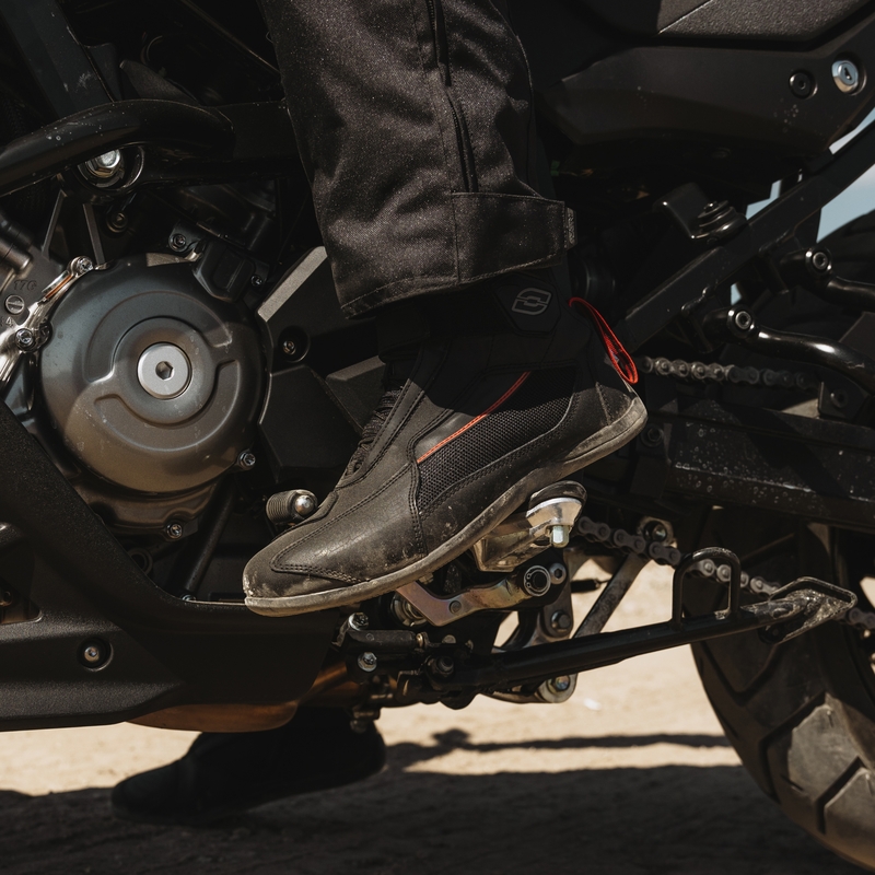 Ghete motociclete Ozone City negre