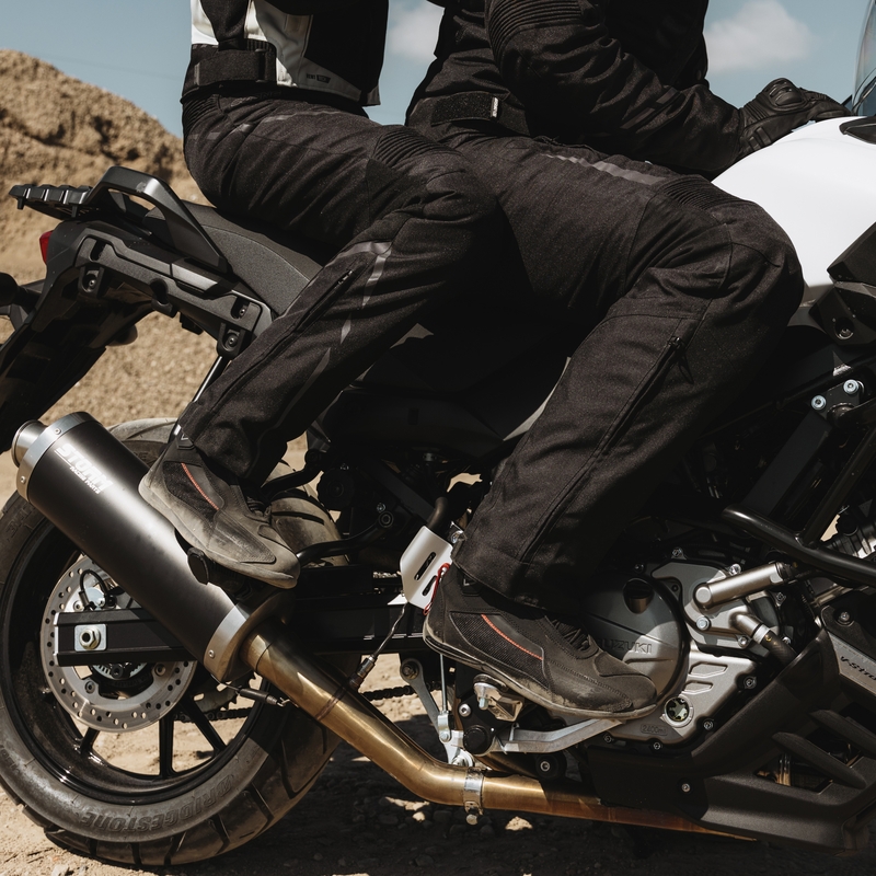 Ghete motociclete Ozone City negre