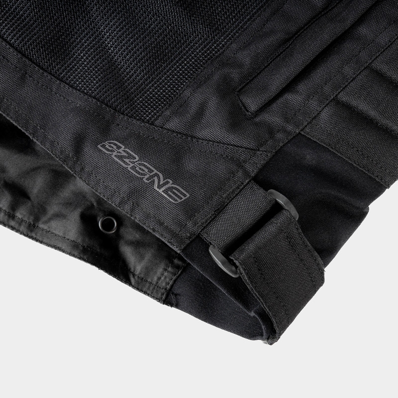 Jachetă de motocicletă Ozone Flow Black pentru femei lichidare