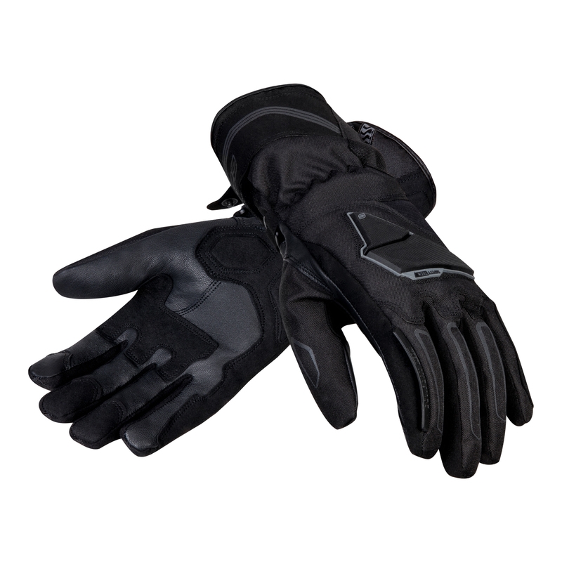 Mănuși de motocicletă pentru femei Ozone Touring WP Black lichidare