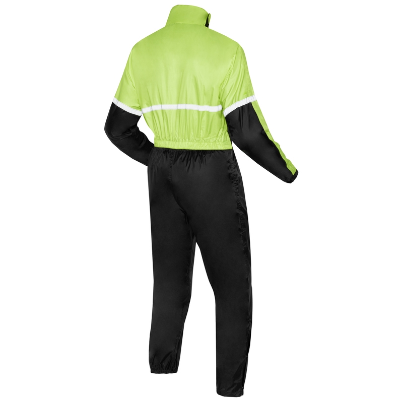 Costum de ploaie Ozone OZ-141 negru-fluo-galben galben