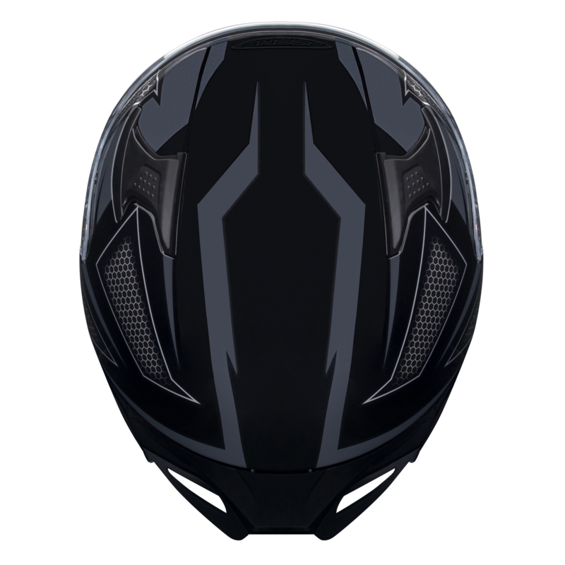 Cască de motocicletă integrală Ozone Arrow negru-cenușiu Ozone Arrow