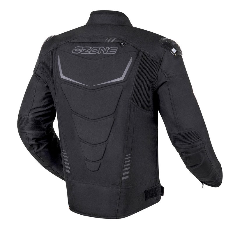 Geacă de motocicletă Ozone Pulse negru-gri