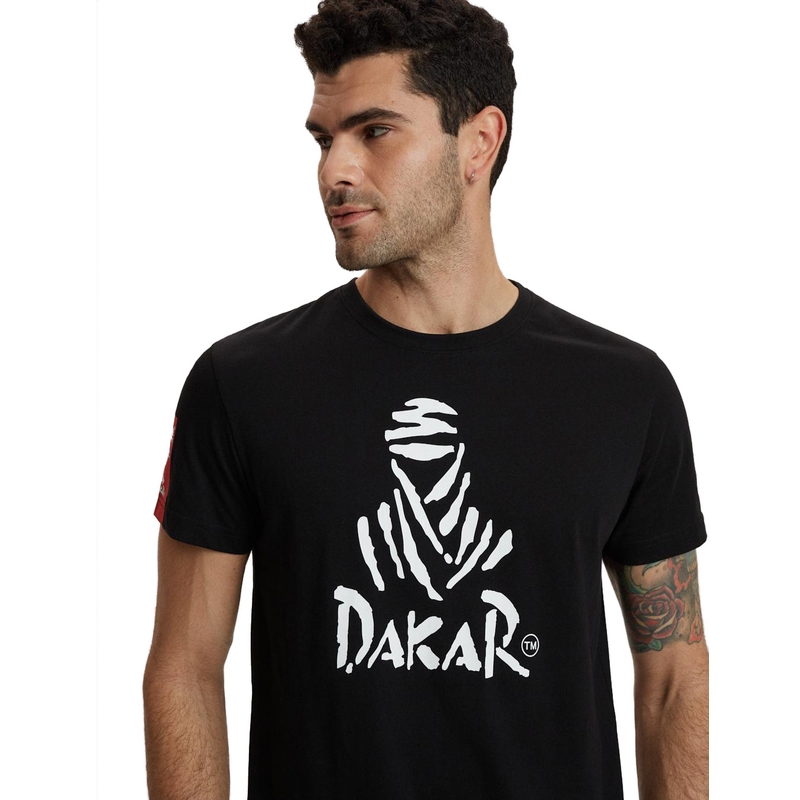 Tricou DAKAR LOGO 1 negru
