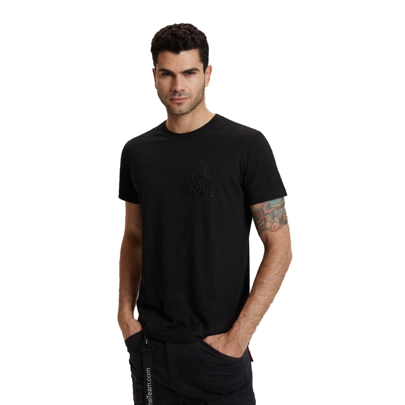 Tricou DAKAR LOGO 4 negru