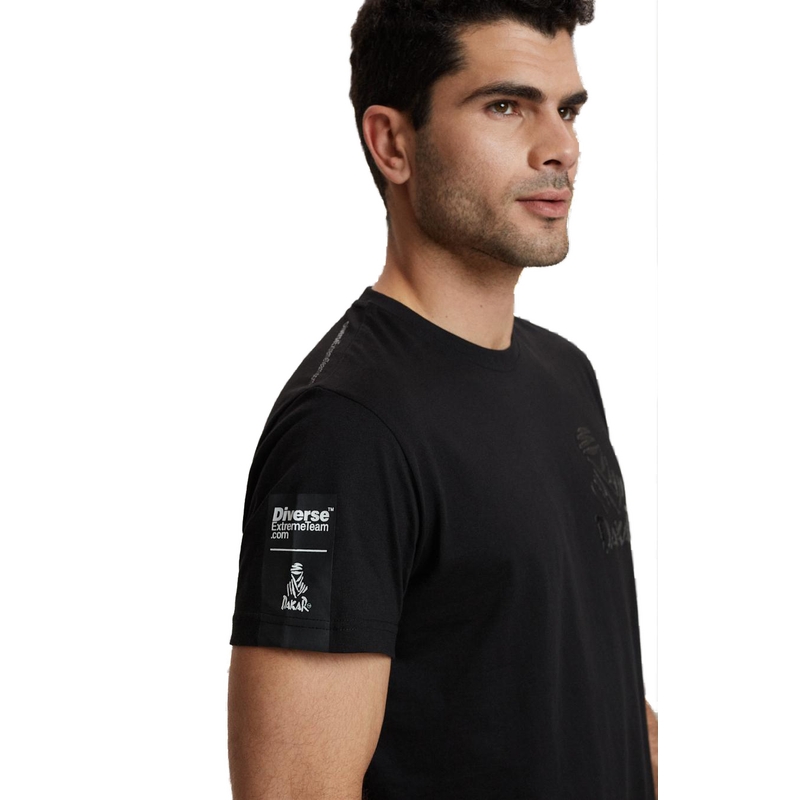 Tricou DAKAR LOGO 4 negru
