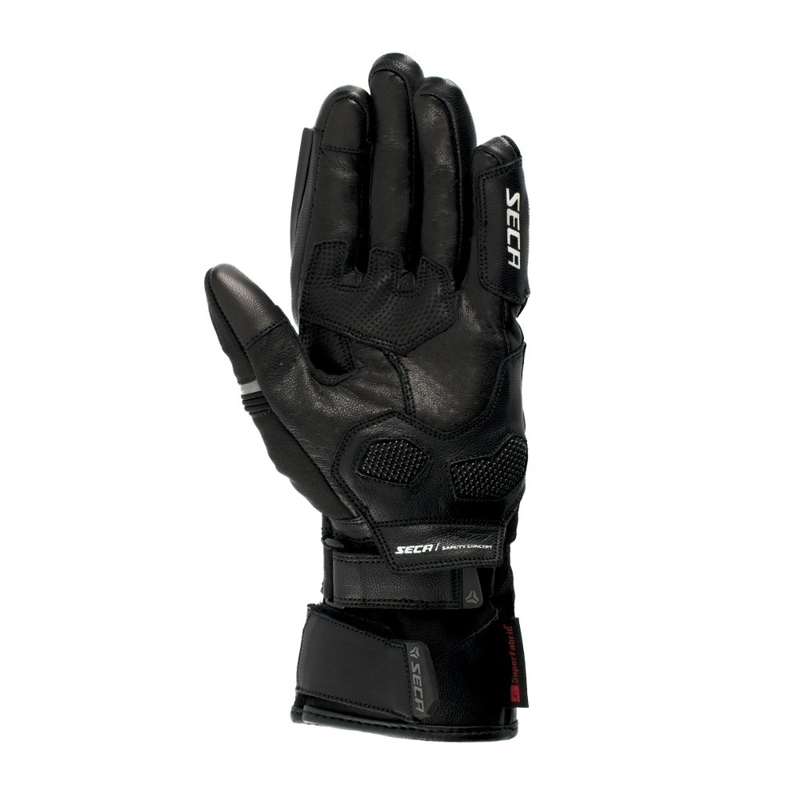 Mănuși de motocicletă pentru femei SECA Compass HTX negru lichidare