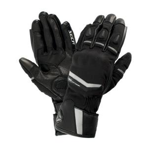 Mănuși de motocicletă pentru femei SECA Compass HTX negru lichidare