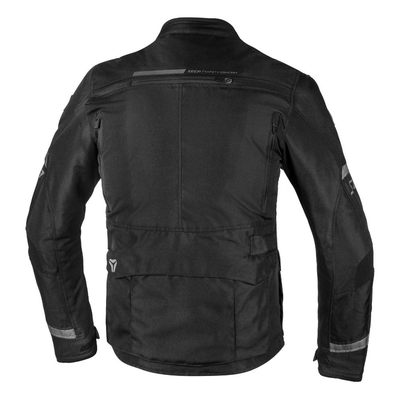 Jachetă pentru motociclete SECA Compass negru lichidare