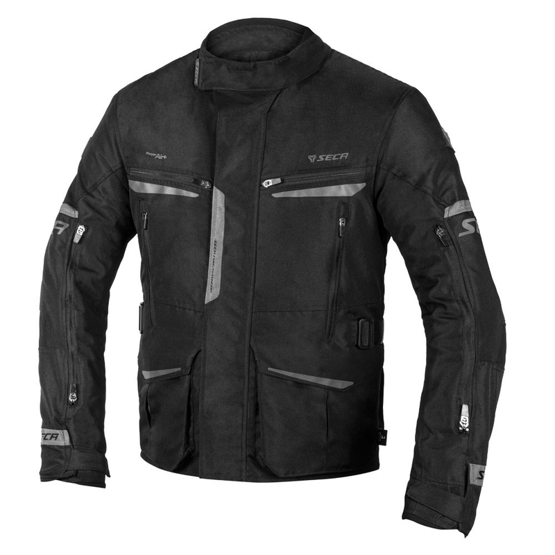 Jachetă pentru motociclete SECA Compass negru lichidare