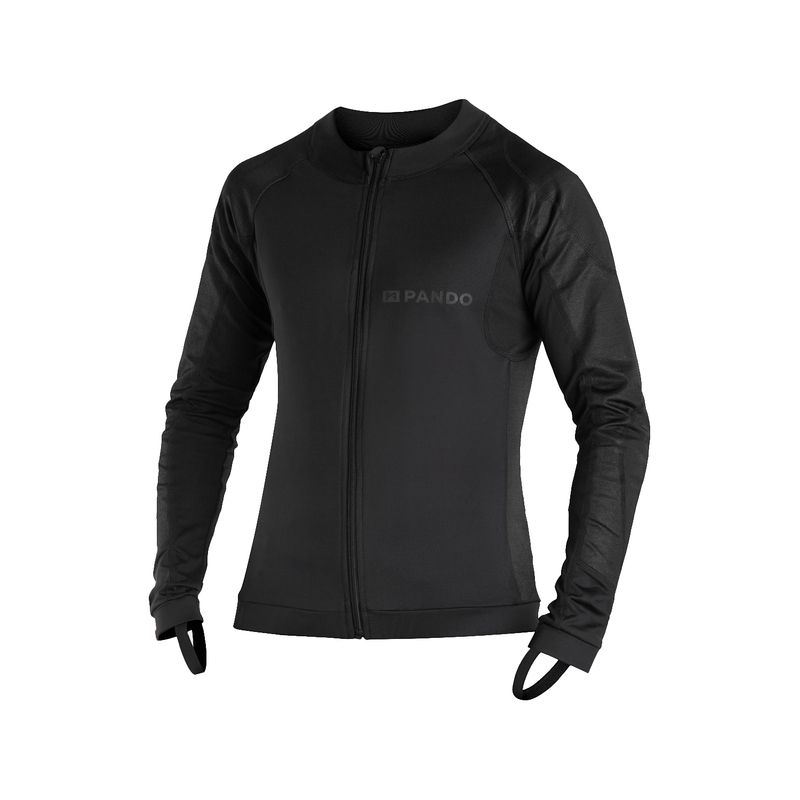 Cămașă cu motociclete PANDO MOTO Shell UH negru lichidare