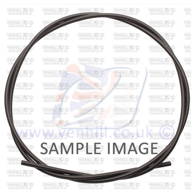 Tup protectie cablu Venhill Teflon 6mm Negru