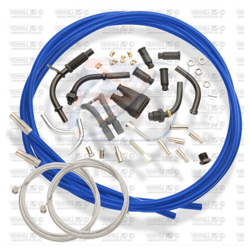 Kit universal de acceleratie Venhill 1,35m (4 timpi) Albastru