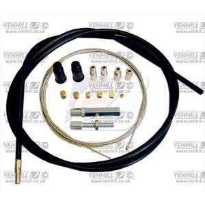 Kit universal de acceleratie Venhill U01-4-100-BK 1,35 m (2 timpi) Negru