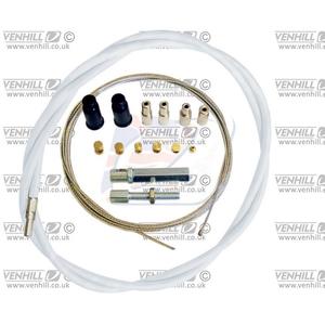 Kit universal de acceleratie Venhill U01-4-100-WT 1,35 m (2 timpi) Alb