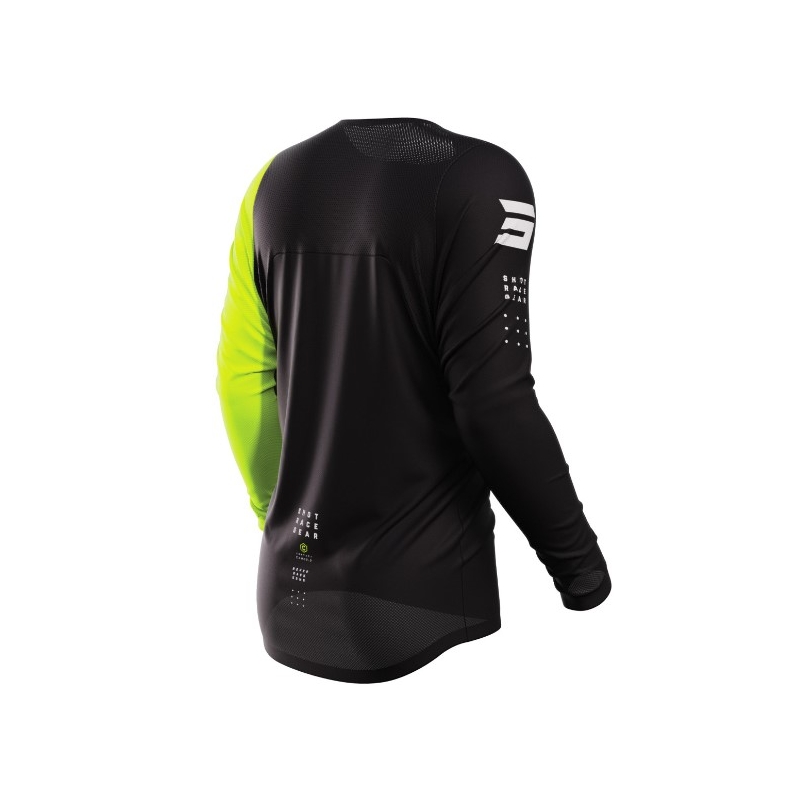 Tricou motocross Shot Contact Camo 2.0 negru-fluo galben lichidare