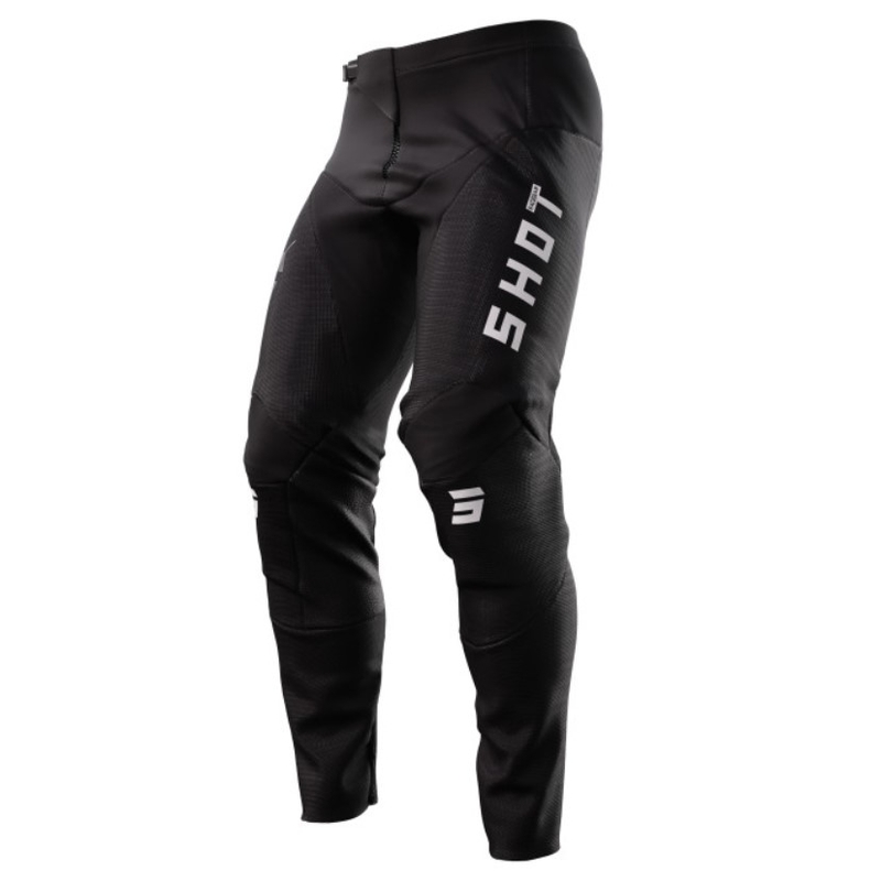 Pantaloni Motocross Shot Contact Speck negru-gri lichidare