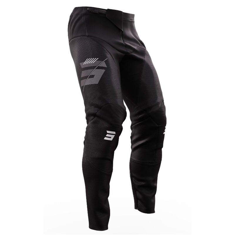 Pantaloni Motocross Shot Contact Speck negru-gri lichidare