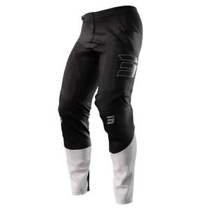 Pantaloni de motocross pentru femei Shot Contact Shelly alb-negru și alb