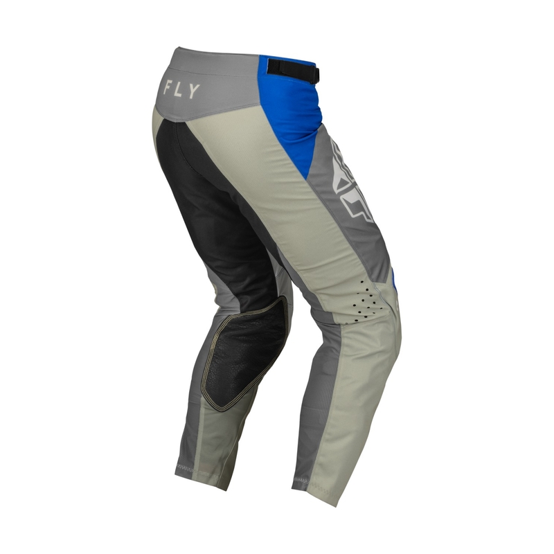 FLY Racing Kinetic Jet Motocross pantaloni albastru-gri-albastru lichidare