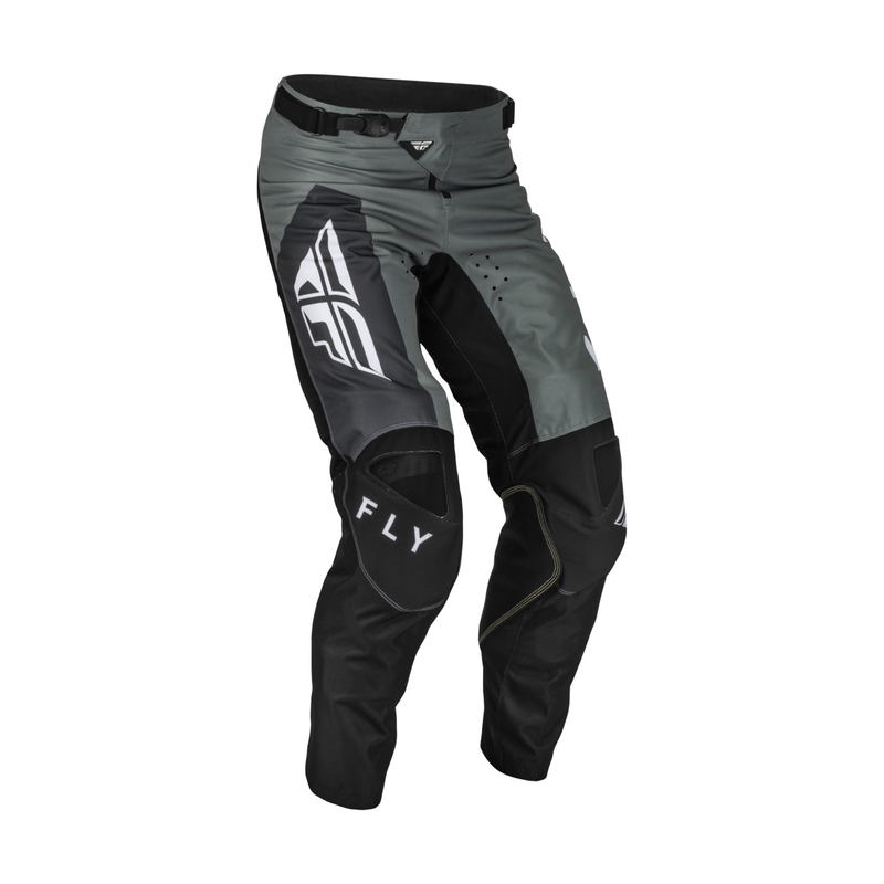 Pantaloni de motocross FLY Racing Kinetic Jet gri-negru lichidare