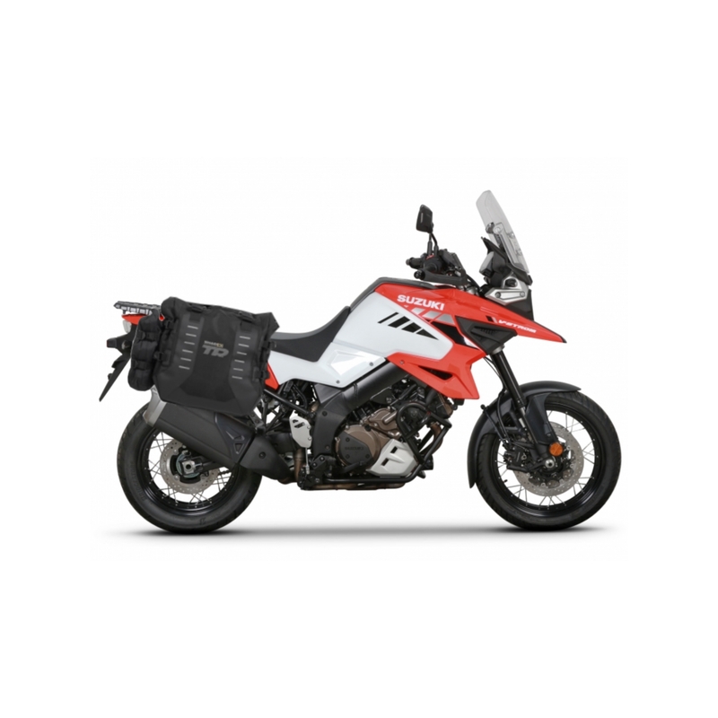 Complete set of SHAD TERRA TR40 adventure saddlebags, including mounting kit SHAD SUZUKI DL 1000 V-Strom/ DL 1050 V-Strom
