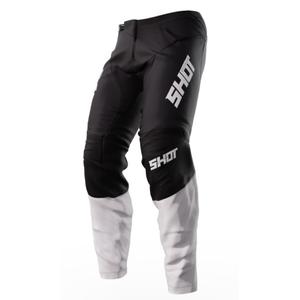 Shot Devo Reflex Pantaloni Motocross negru și alb