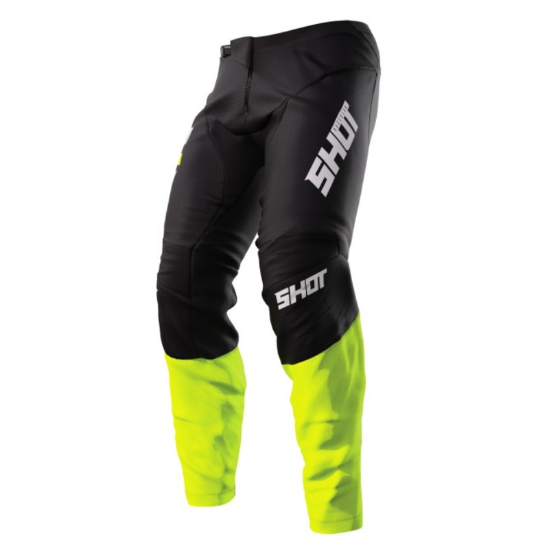 Shot Devo Reflex Pantaloni Motocross negru-fluo galben lichidare