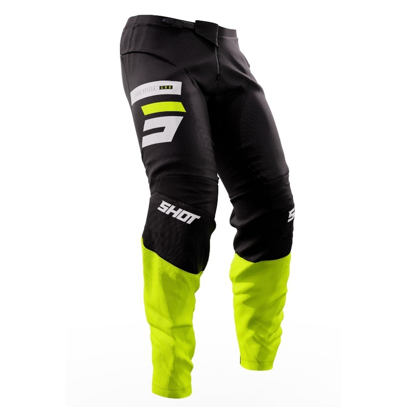 Shot Devo Reflex Pantaloni Motocross negru-fluo galben lichidare