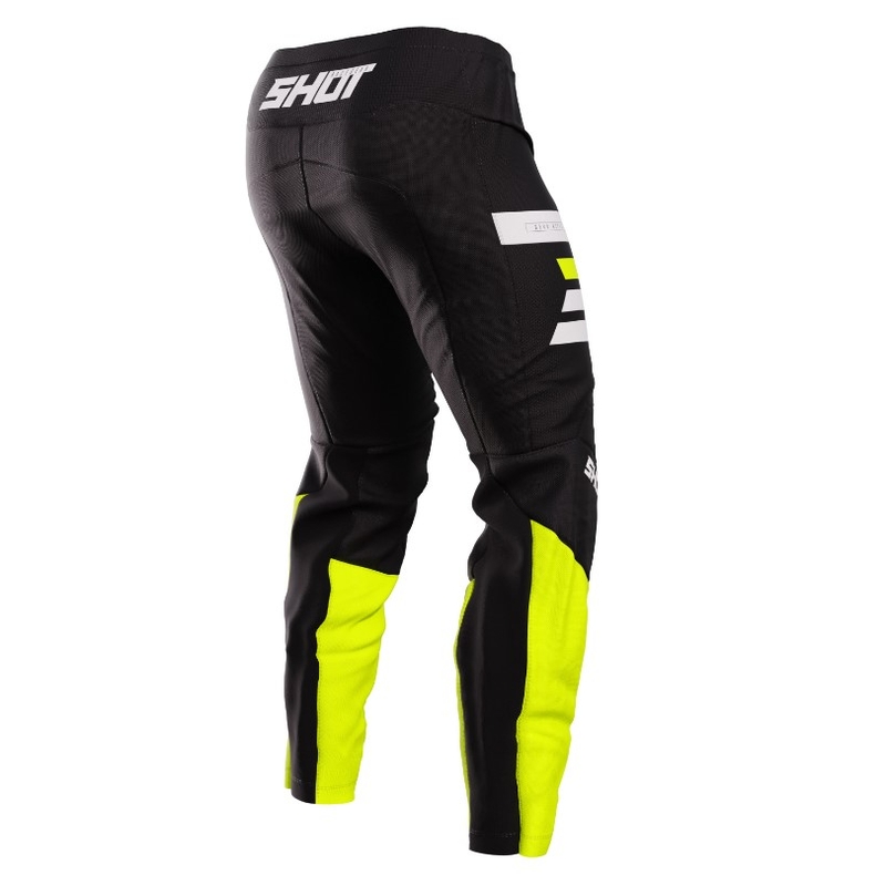 Shot Devo Reflex Pantaloni Motocross negru-fluo galben lichidare