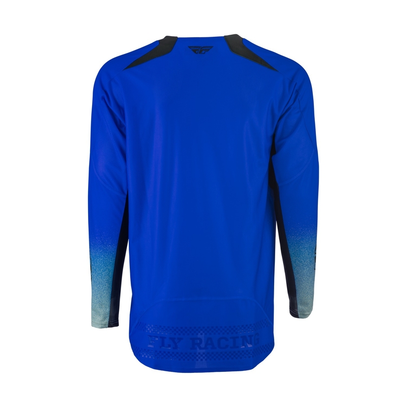 Tricou de motocros FLY Racing Evolution DST. negru-albastru lichidare