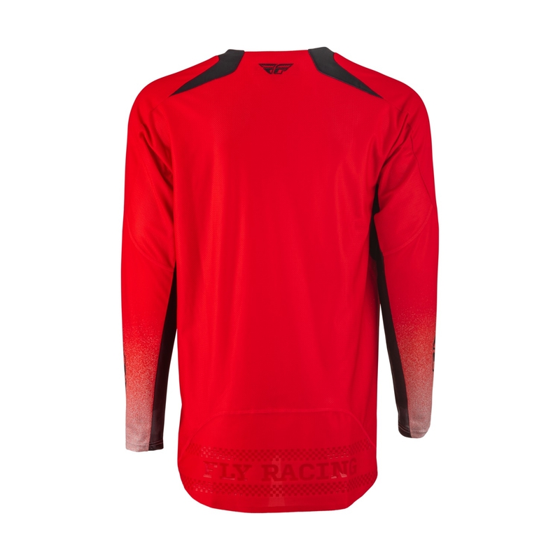 Tricou de motocros FLY Racing Evolution DST. gri-roșu lichidare