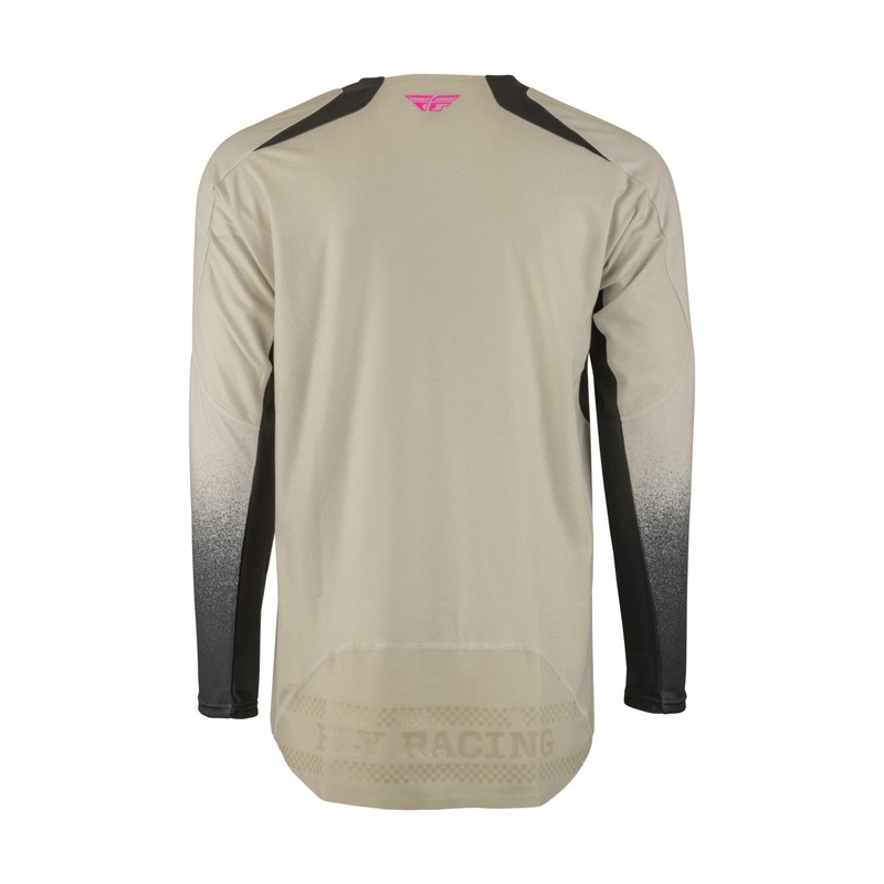 Tricou de motocros FLY Racing Evolution DST. negru-roșu-bej
