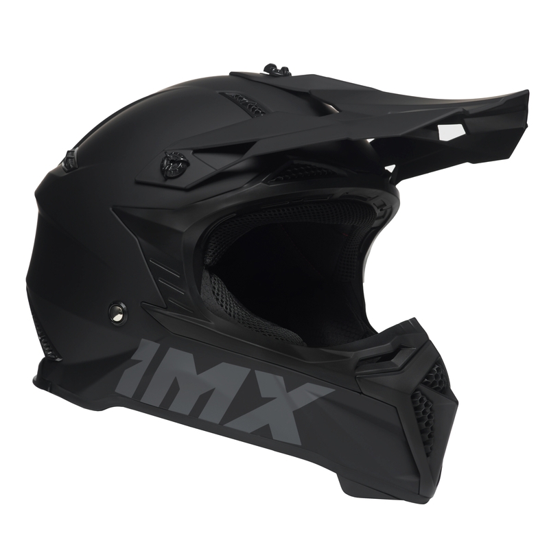 Cască de motocros iMX FMX-02 negru mat